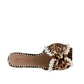 Betsey Johnson - Women Liah Bow Sandals with Pearls