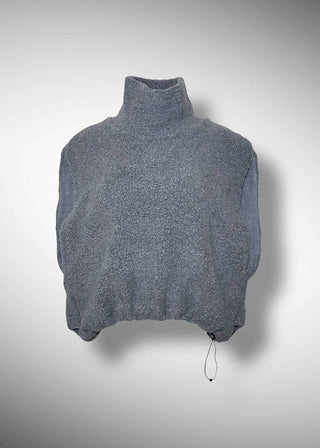 Cog The Big Smoke - Krystal High Neck Sheep Pile Gilet