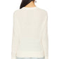 Enza Costa - Linen Open Knit Crewneck Sweater