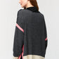 Aldo Martins - Oversized Sweater with Trim