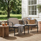 Luna Outdoor Club Chair Set of 2