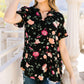 Ninexis - Nighttime Blooms Blouse
