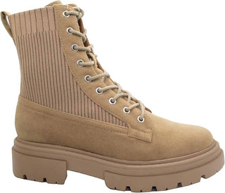 Cozzy Girl - Journey Suede Combat Boots