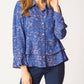 Habitat - Off The Vine Flounce Bracelet Sleeve Shirt