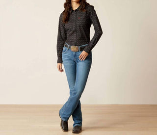 Ariat - Camisa Kirby Stretch Manga Longa