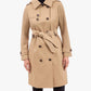 London Fog - Double Breasted Trench With Button Off Hood