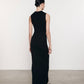 Enza Costa - SILK SWEATER RIB MOCKNECK DRESS