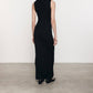Enza Costa - SILK SWEATER RIB MOCKNECK DRESS