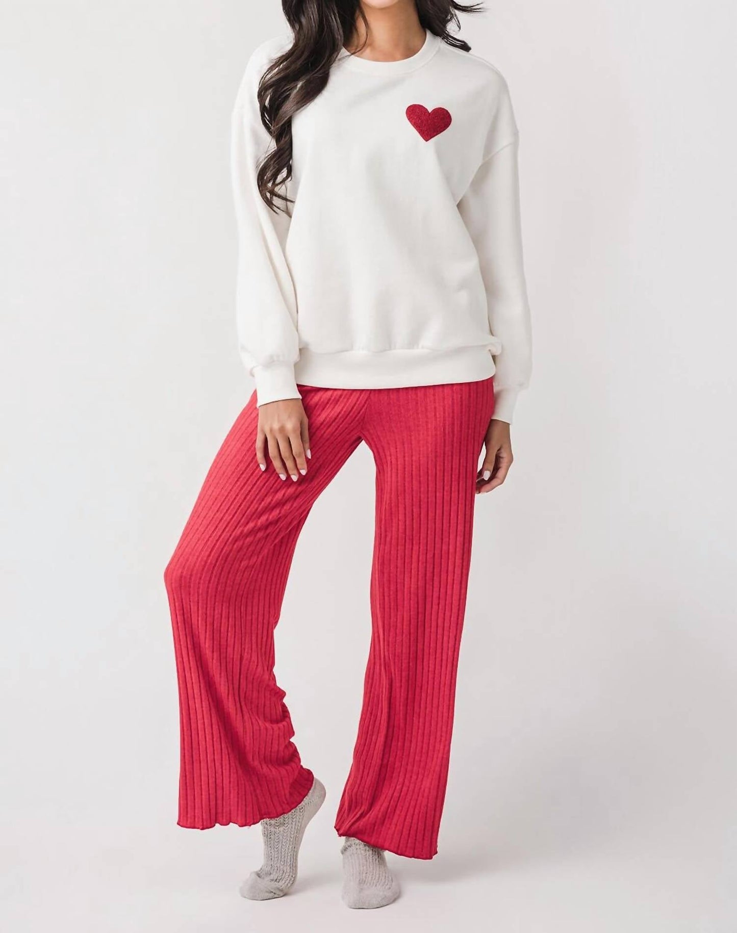 Z Supply - Heart Sweatshirt