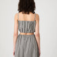 French Connection - Gingham Crop Top