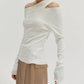 Crescent - One Shoulder Top
