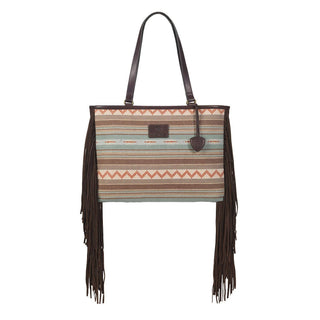 M&F Western - Women's Serape Fringed Tote Bag