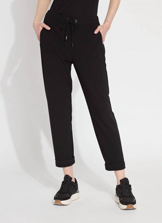 Lysse - Calça Jogger Julia Stretch Crepe com Punhos