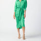 Joseph Ribkoff - TIE FRONT SATIN BLOUSE DRESS