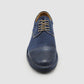 Kcr Group - Men's Derby Toe-Cap Leather Dress Shoes