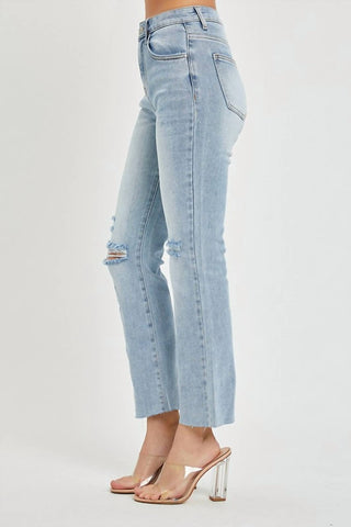 Risen - Calça jeans Paxton de cintura alta e perna reta