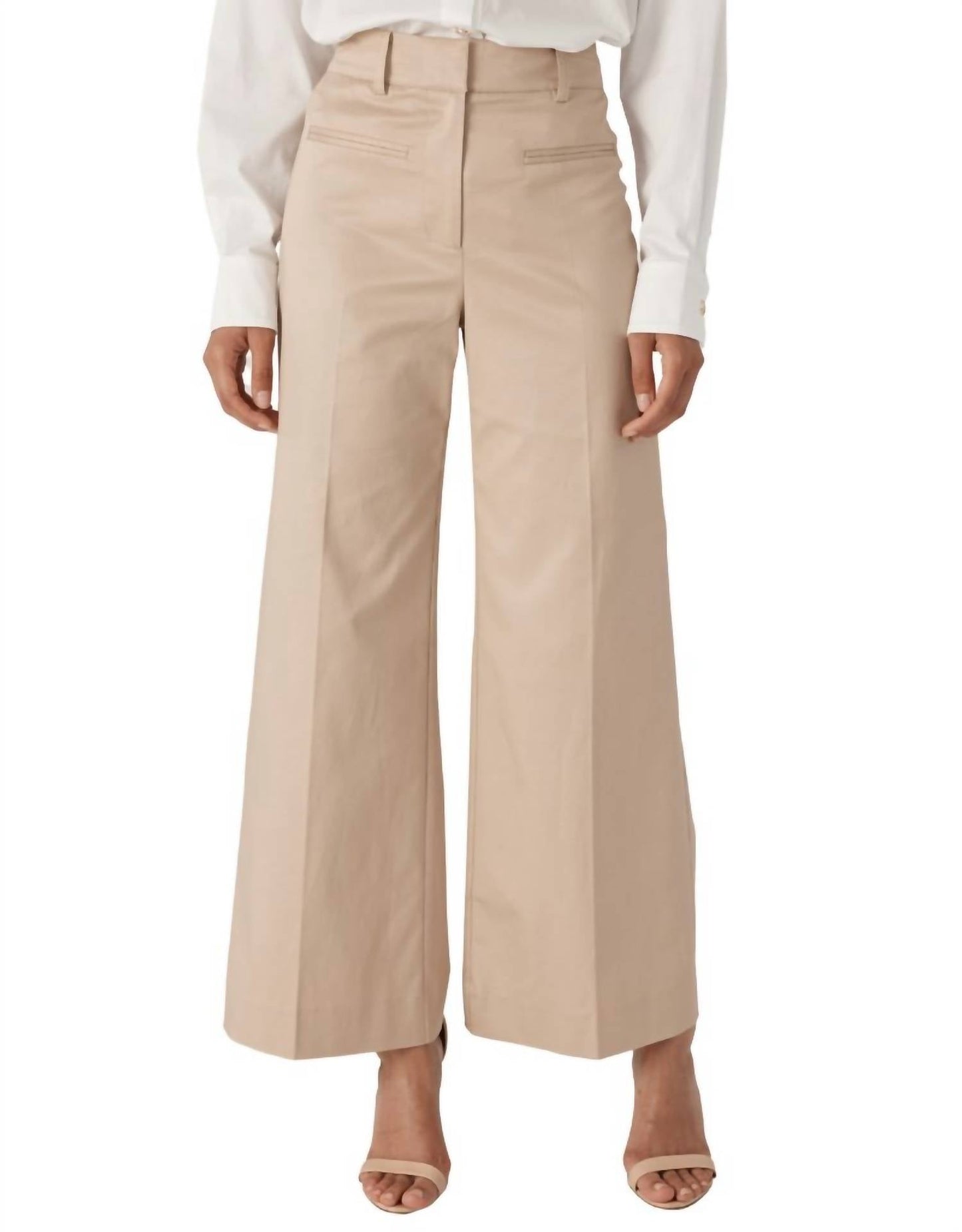 Generation Love - Rayne Gabardine Wide Leg Pants