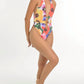 Steffany Milano - Floral Triquini with Belt
