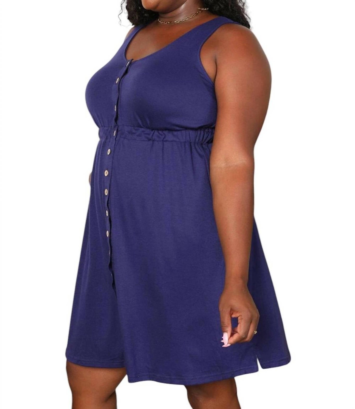 Double Take - Vestido sem mangas Empire Elegance