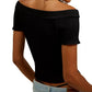 Free People - Ribbed Seamless Tee