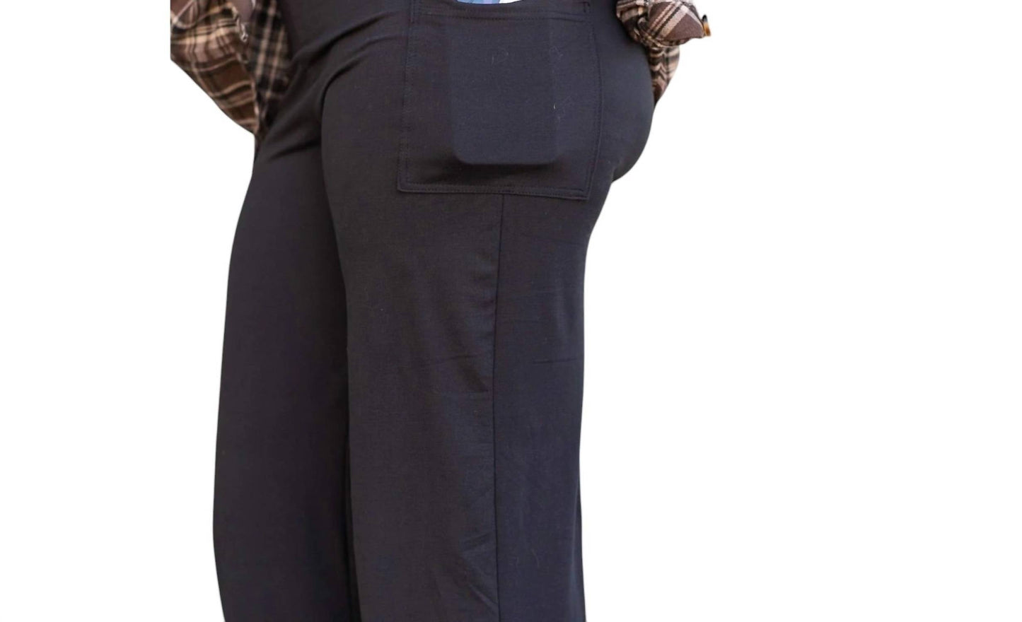 Julia Rose - Full Length Brooke Wide Leg Pants with Pockets