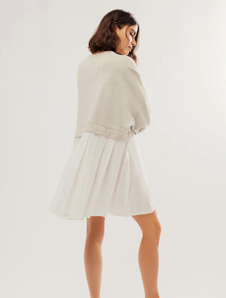 Free People - Minivestido Eleanor Moletom