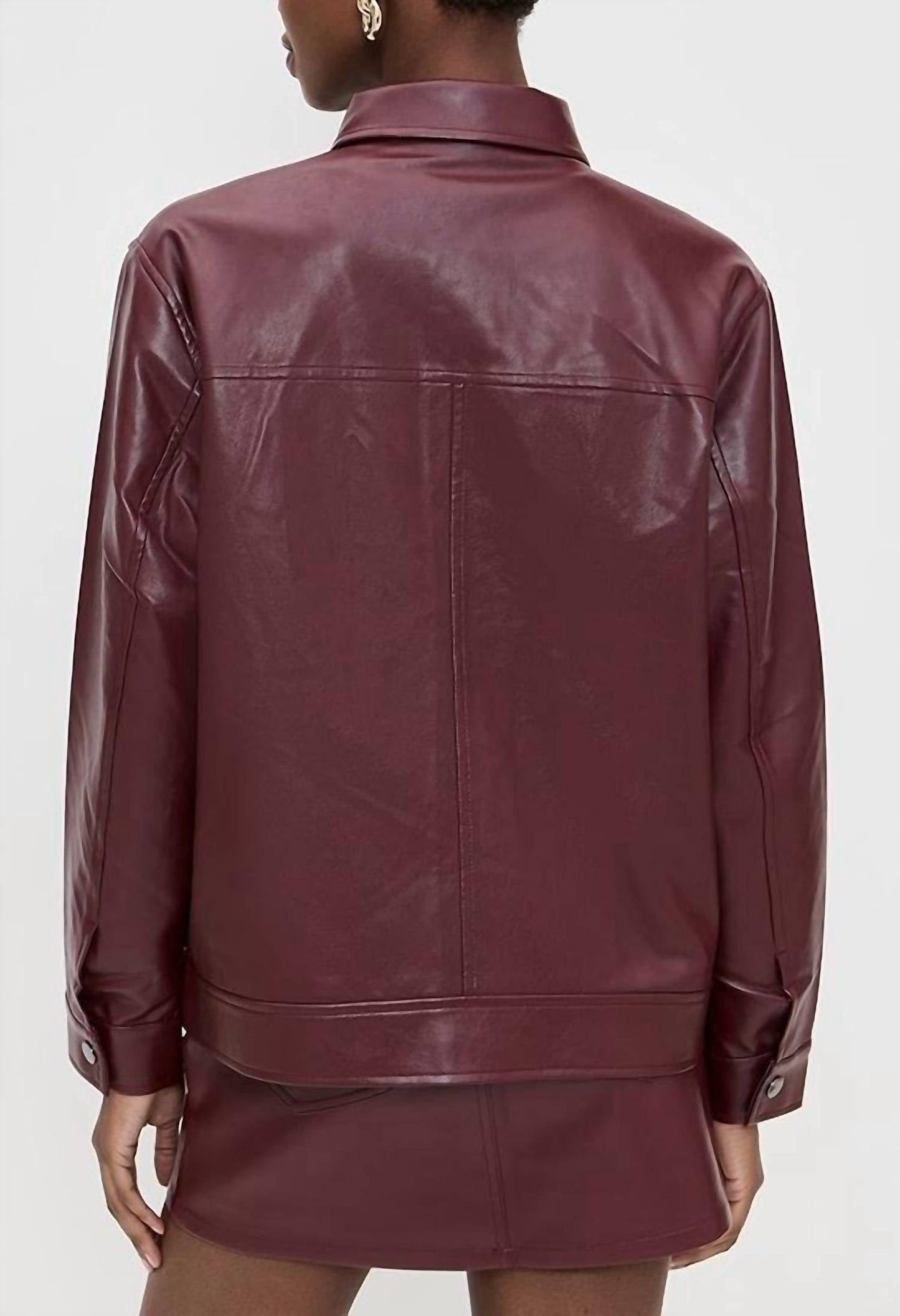 Pistola - Valerie Faux Leather Biker Jacket