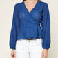 Sugarlips - Bootsy Eyelet Wrap Top