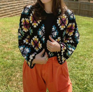 Elan - Cardigan de crochê 7