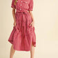 &Merci - Cora Stripe Shirt Dress