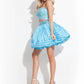 Rachel Allan - Strapless Two-piece Homecoming Dress