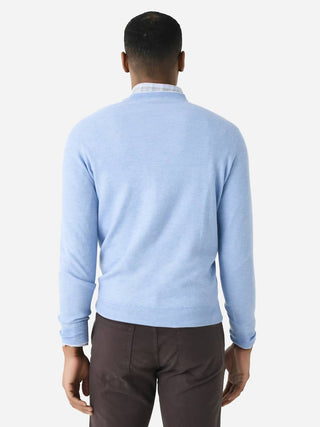 Peter Millar - Suéter Voyager Cashmere Silk com Ombros em Sela