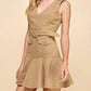 Tcec - Khaki Breeze Mini Dress
