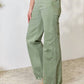 Risen - Women's Full Size Raw Hem Wide-leg Jeans