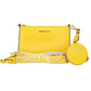 Michael Kors - Women's Jet Set Vegan Crossbody Tech Attachment Bag Purse