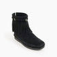 Minnetonka - Women's High Top Back Zip Moccasin Boot