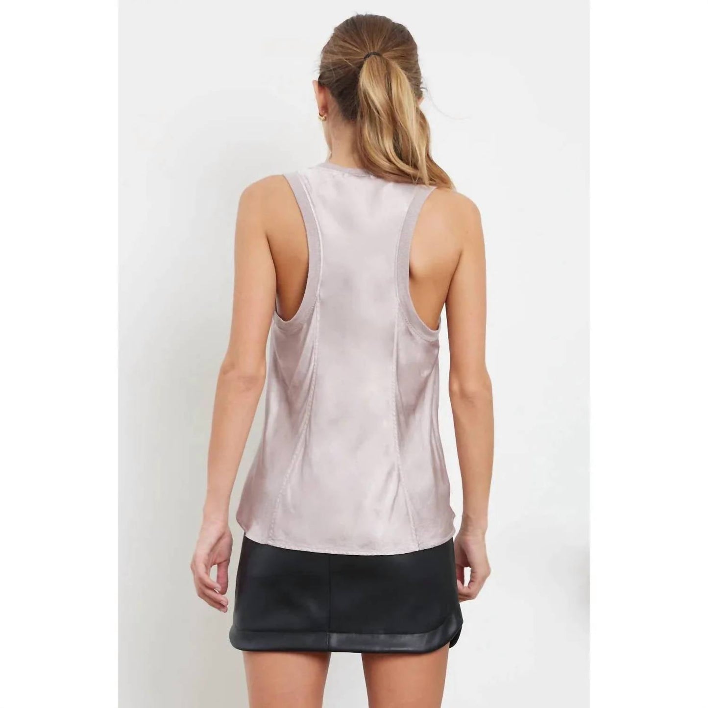Lamade - Bridget Silky Racer Tank Top