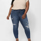 Judy Blue - Spice it Up Vintage cut off Relaxed Jeans