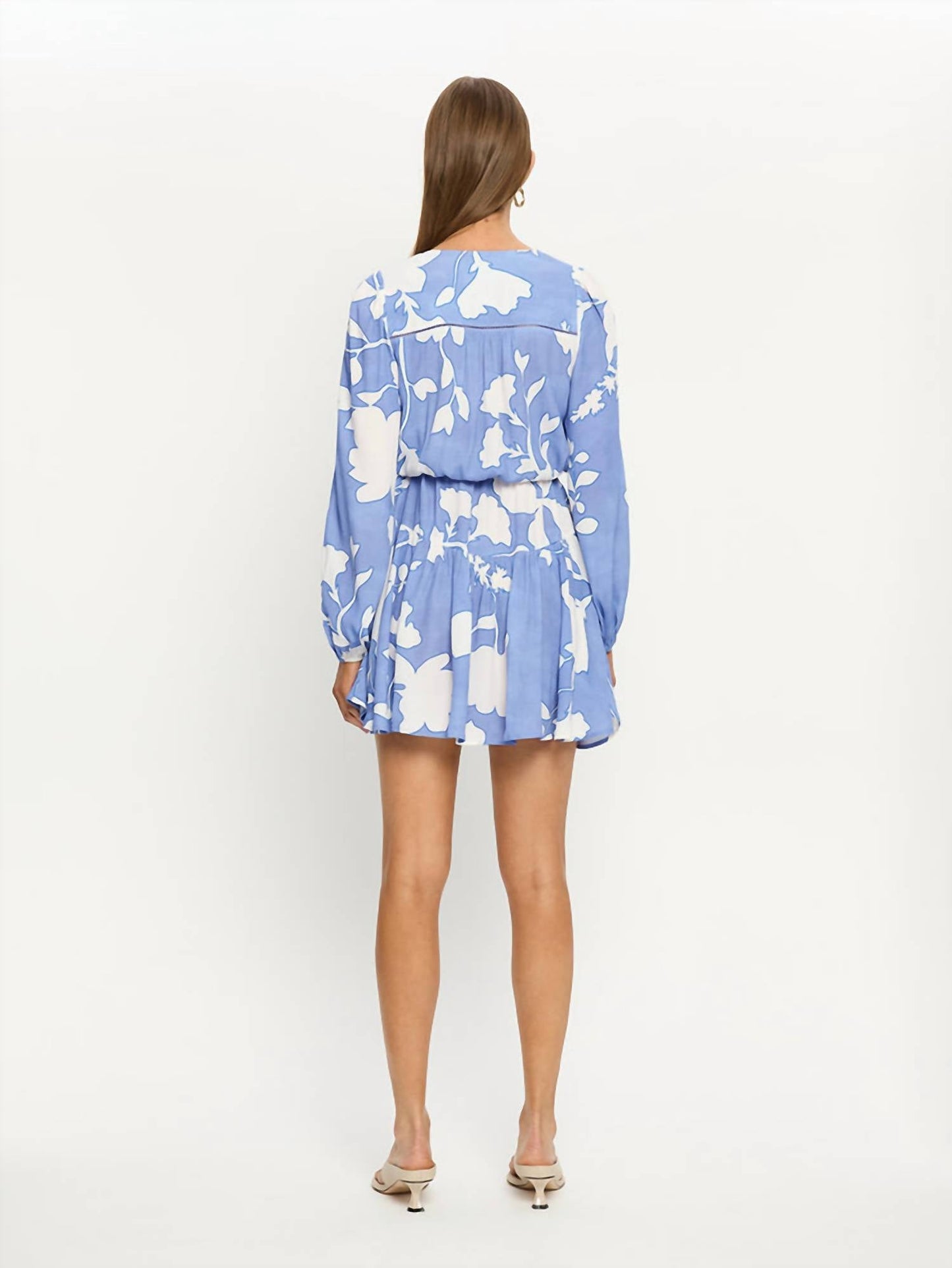 Kivari - Amelia Tie Front Mini Dress