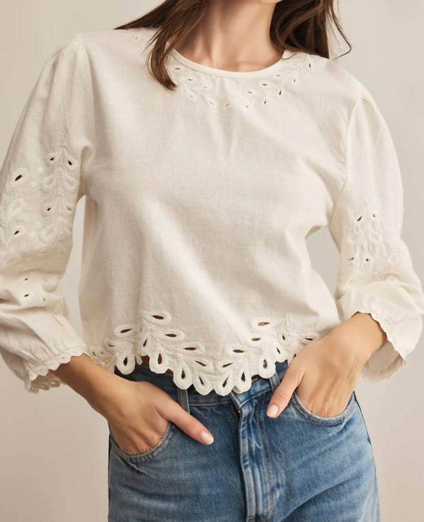Z Supply - Ambroise Embroidered Top