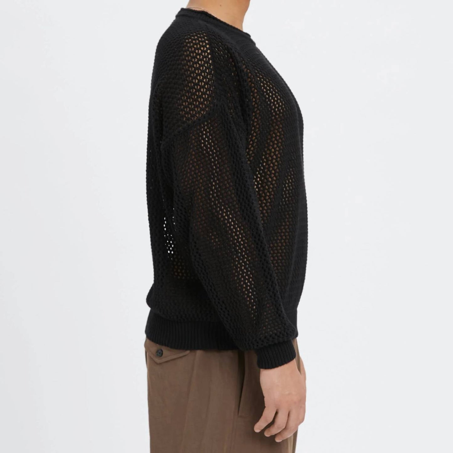 S.K. Manor Hill - Open Knit Sweater