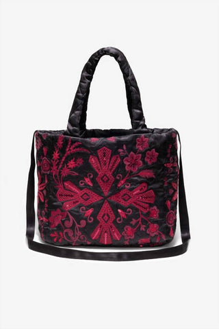 Johnny Was - SACOLA TOTE ACOLCHOADA ANNALINA