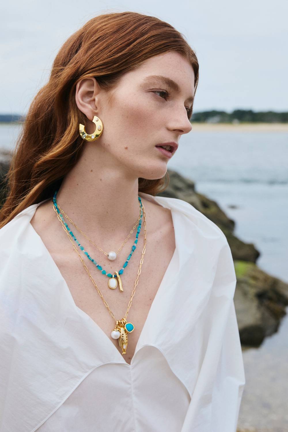 Lizzie Fortunato - Women's Sardina Charm Necklace