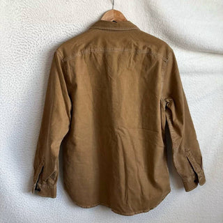 J.Crew - Jaqueta masculina de lona com forro de flanela e estampa de pato