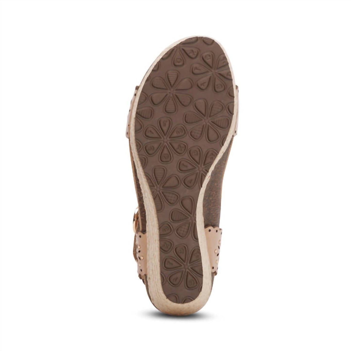 Aetrex - Women's Sydney Quarter Strap Espadrille Wedge