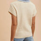 Anniewear - Women's Button Down Cable Sweater