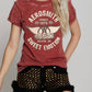 Recycled Karma - Aerosmith Burn Out Graphic Tee Chili Pepper