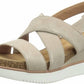 Clarks - Women Lizby Cross Wedge Sandals