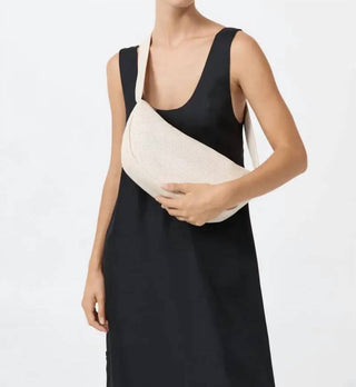 St. Agni - Women's Perforated Crescent Bag