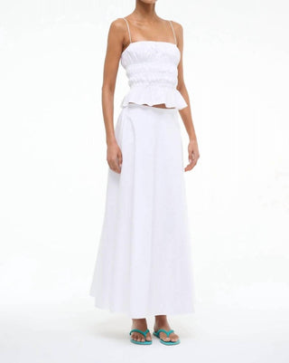 Staud - Axel A-line Maxi Skirt
